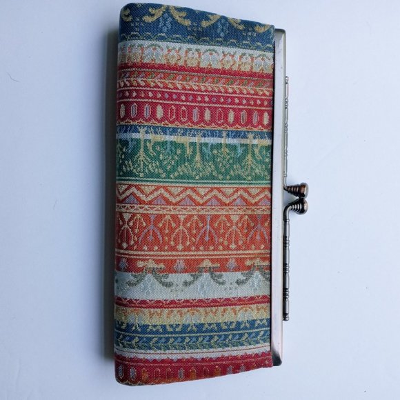 Multi-Colored Coin Purse - Picture 2 of 3